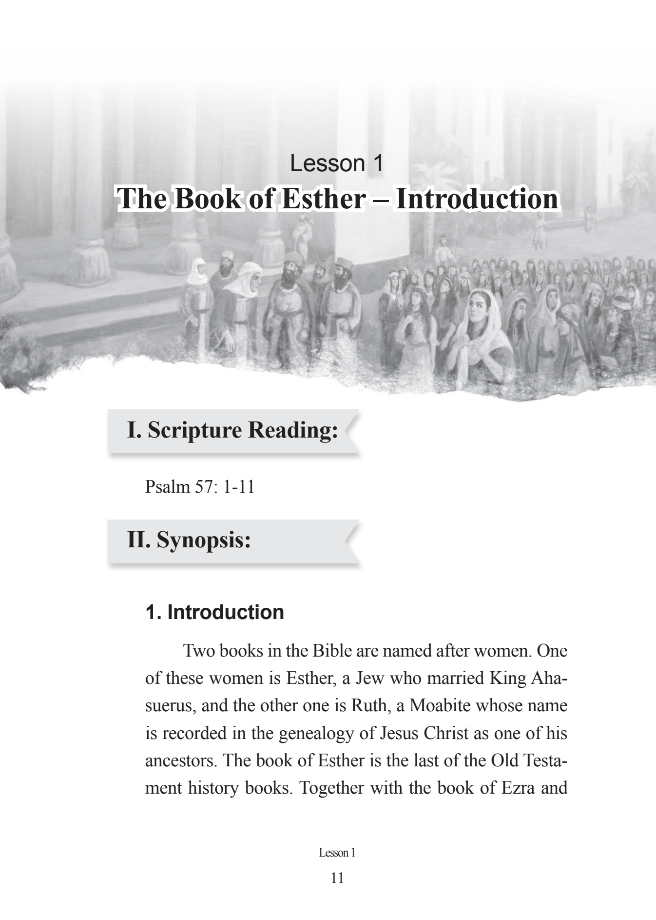 The Book of Esther English Version Discipleship Bible Study Series