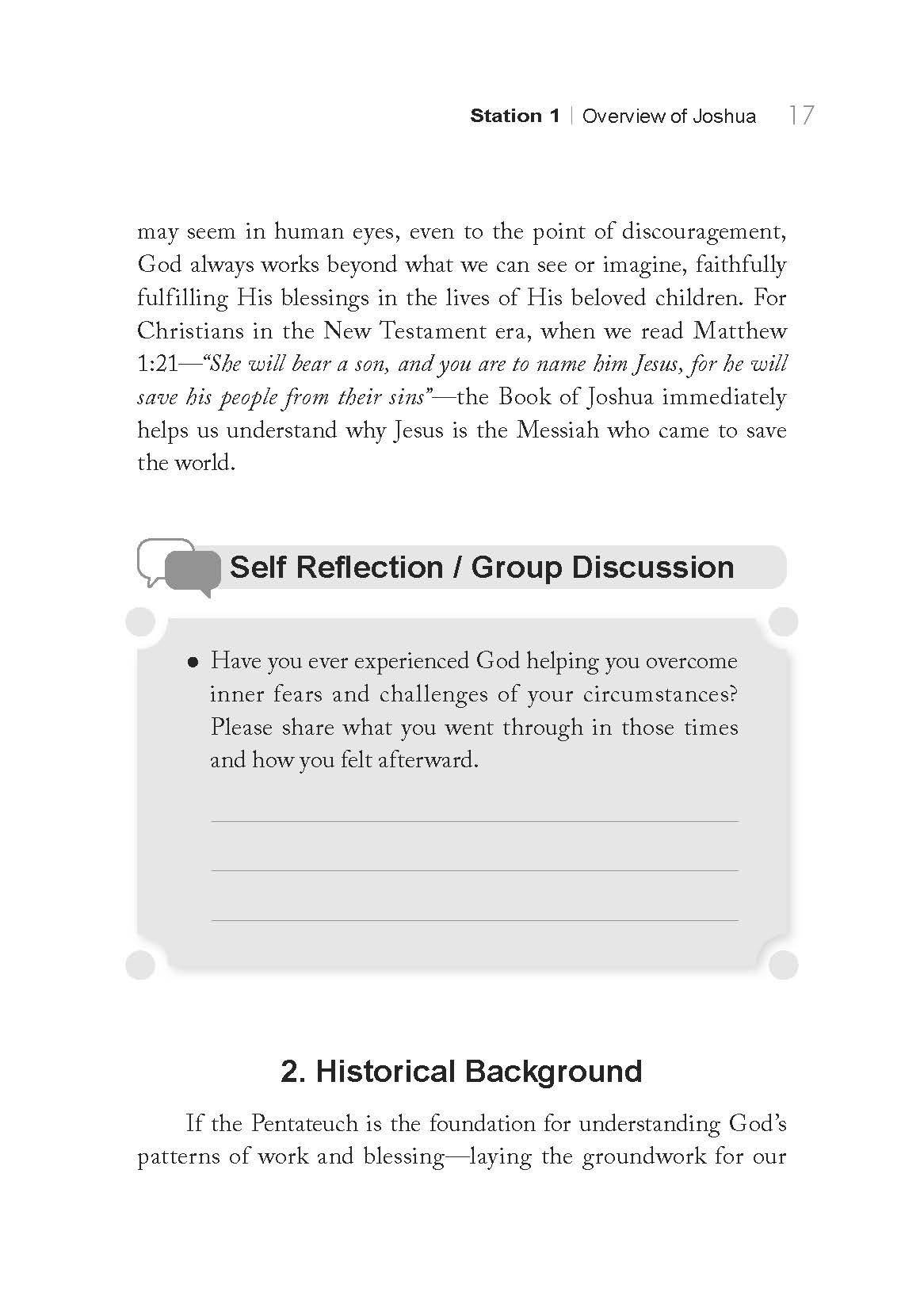 The Book of Joshua Discipleship Bible Study Series