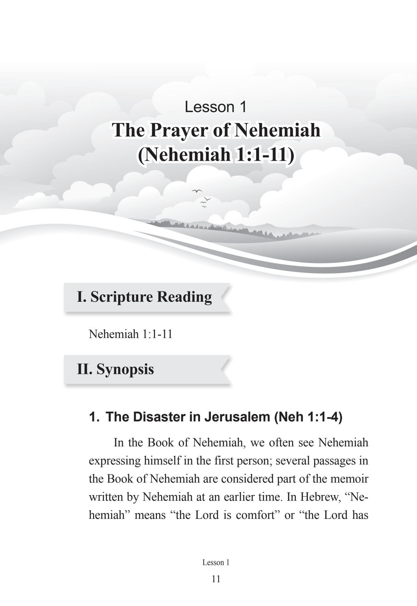 The Book of Nehemiah English Version Discipleship Bible Study Series