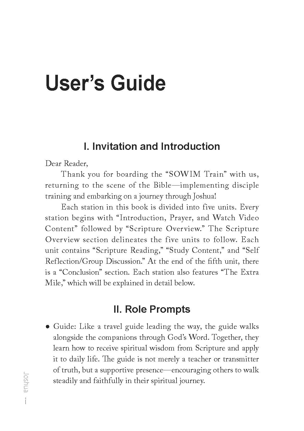 The Book of Joshua Discipleship Bible Study Series